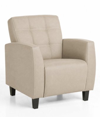 Fauteuil Luzern in beige – kleurimpressie