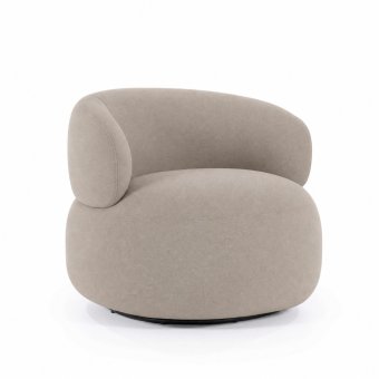 Fauteuil Maeve - Taupe Maywood - 96108 in taupe – kleurimpressie