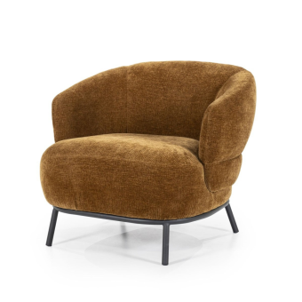 Fauteuil David -Mosterd Safari - 95898 – fauteuil