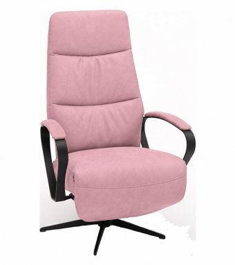 Hitzum Relaxfauteuil in roze – kleurimpressie