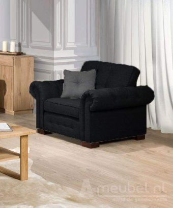 Fauteuil Groenveld – zwart fauteuil