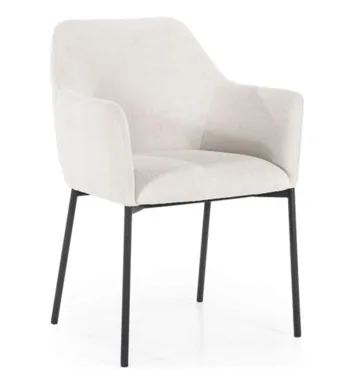 Stoel Paul - Beige Linea - 95889 – eetkamerstoel