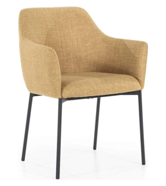 Stoel Paul - Mosterd Linea - 95888 – stoel