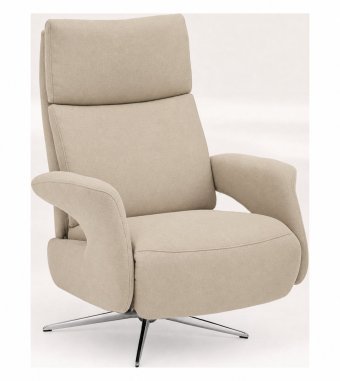 Relaxfauteuil Harfsen in beige – kleurimpressie