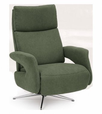 Relaxfauteuil Harfsen in groen – kleurimpressie