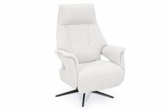 Relaxfauteuil Zierikzee in wit – kleurimpressie