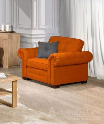 Fauteuil Groenveld – cognac fauteuil