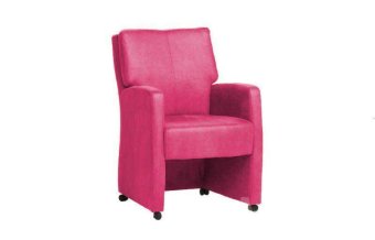Eetkamerstoel Comfort – roze eetkamerstoel