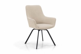 Sierra Eetkamerstoel in beige – kleurimpressie