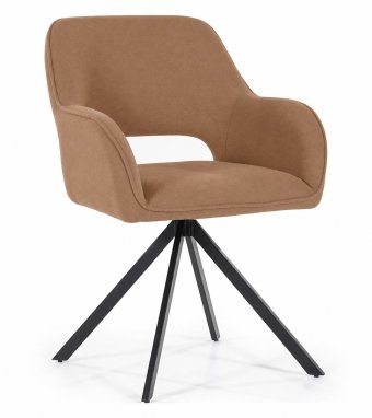 Stoel Fabio - Bruin Spark - 95835 in bruin – kleurimpressie