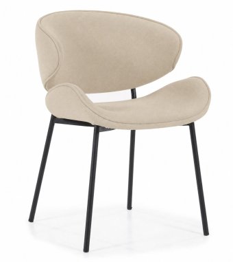 Stoel Tess - Beige Spark - 95737 in beige – kleurimpressie