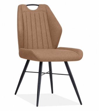 Stoel Torro in bruin – kleurimpressie