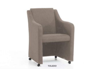 Eetkamerstoel Toledo – taupe eetkamerstoel