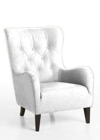Fauteuil James – wit fauteuil