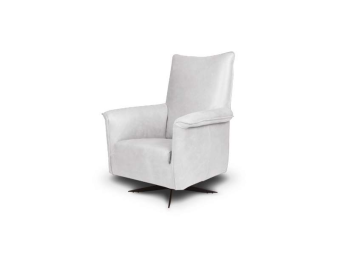 Fauteuil Viola – wit draaifauteuil