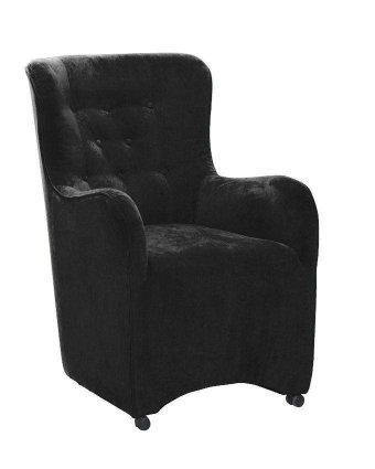 Eetkamerstoel Jennifer – zwart stoff stoelen